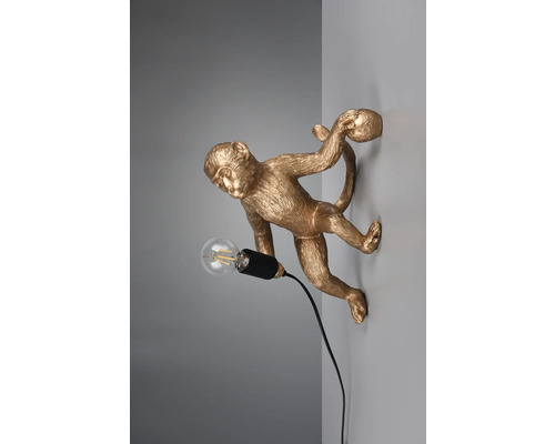 Lampa de perete maimuță cu bec LED