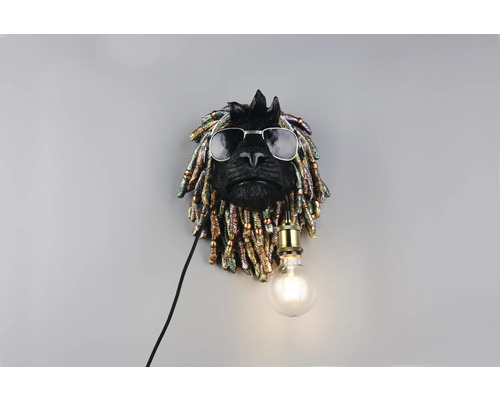 Lampa de perete leu cu ochelari de soare și bec