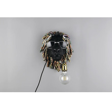 Lampa de perete leu cu ochelari de soare și bec