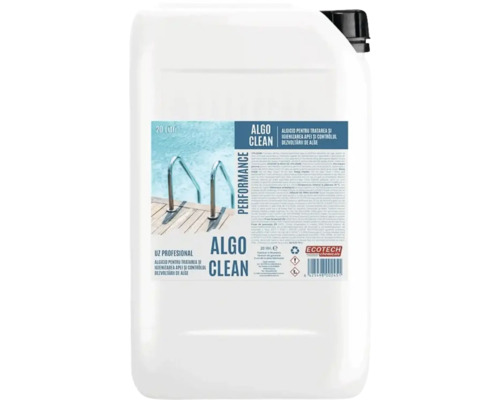 Bidon cu 20 litri de algicid pentru tratarea apei