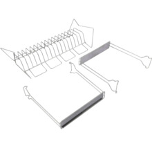 Suport de vase din sârmă metalică cu tăvi de scurgere