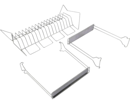 Suport de vase din sârmă metalică cu tăvi de scurgere