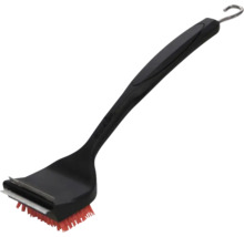 Perie de grătar cu racletă și peri pentru curățarea grătarului