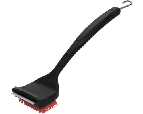 Perie de grătar cu racletă și peri pentru curățarea grătarului