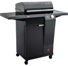 Grătar electric Char-Broil cu suprafețe de depozitare și afișaj digital al temperaturii