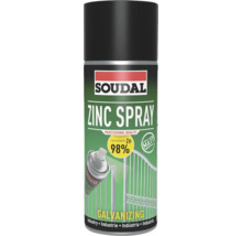 Spray cu zinc Soudal pentru galvanizare la rece cu 98% zinc