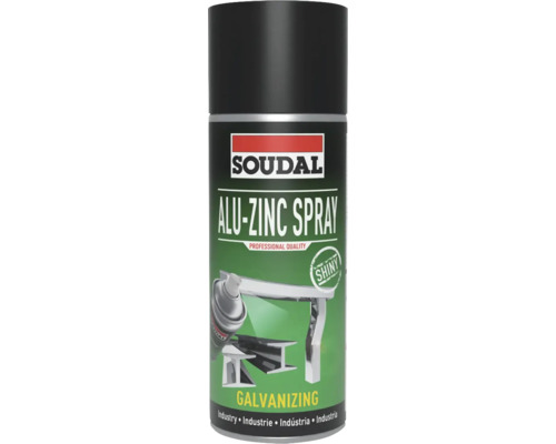 Spray Soudal Alu-Zinc pentru calitate profesională