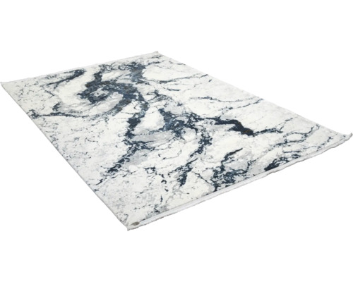 Covor dreptunghiular cu model marmorat