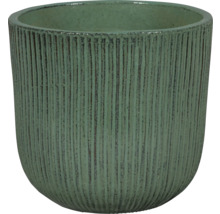 Ghiveci de flori din ceramică cu suprafață striată