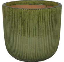 Ghiveci de flori din ceramică cu suprafață canelată