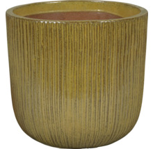 Ghiveci ceramic canelat