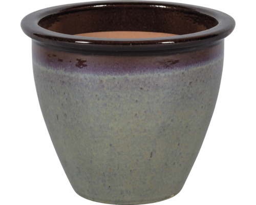 Ghiveci flori FloraSelf Lucca ceramică Ø 48 cm H 42 cm maro gri Ghiveci ceramic