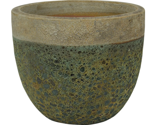 Ghiveci de flori ceramic cu suprafață texturată