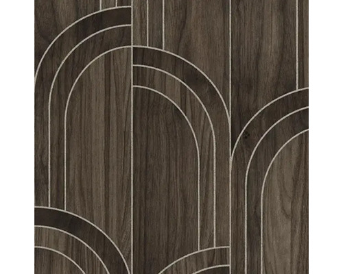 Placă decorativă cu model geometric cu aspect de lemn