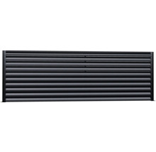 Gard de confidențialitate cu lamele orizontale pentru exterior