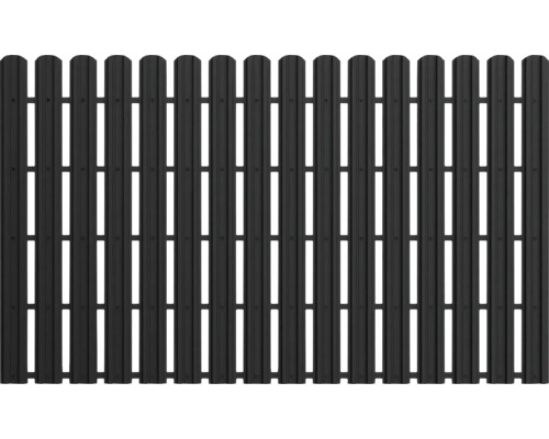 Element de gard din metal cu lamele