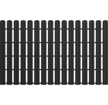 Gard făcut din elemente de plastic