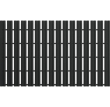 Gard din șipci de plastic