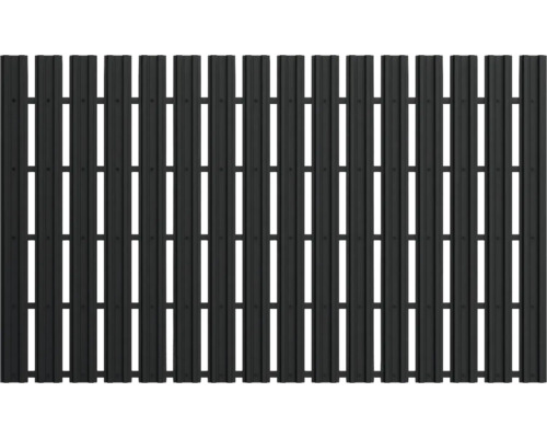 Gard din șipci de plastic