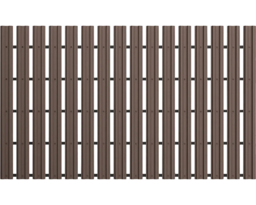 Gard de confidențialitate din elemente de plastic