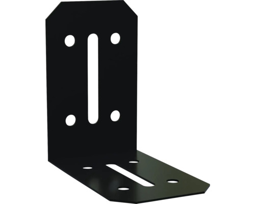 Conector unghiular cu găuri şi fantă