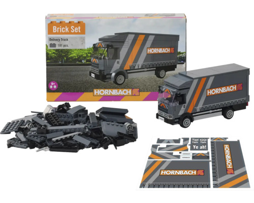 Set de construcție HORNBACH Delivery Truck 183x70x89 mm, | HORNBACH