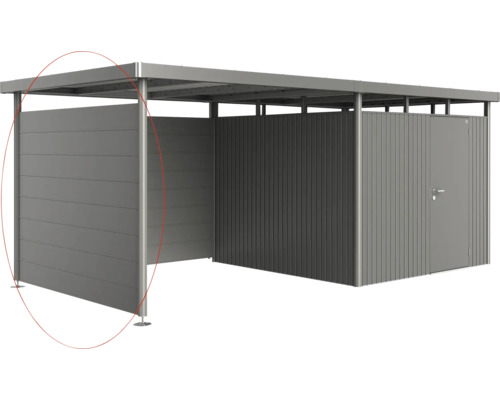 Depozit pentru unelte metalic cu elemente laterale și ușă