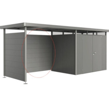 Adăpost pentru biciclete metalic cu dulap de scule integrat