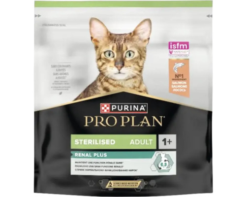 Hrană pentru pisici Purina Pro Plan pentru pisici adulte sterilizate cu adaos de somon