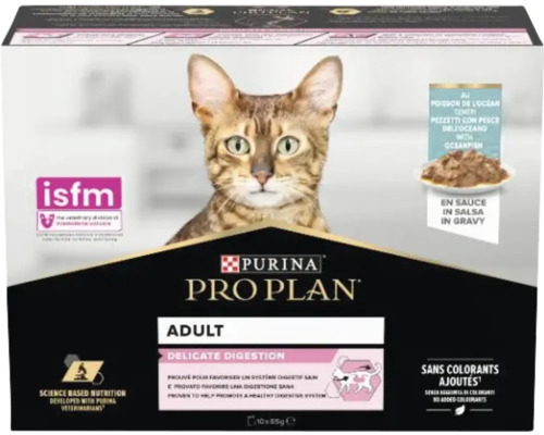 Purina Pro Plan Adult hrană pentru pisici, digestie sensibilă, cu pește oceanic