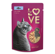 My Love hrană pentru pisici adulte, pește în sos