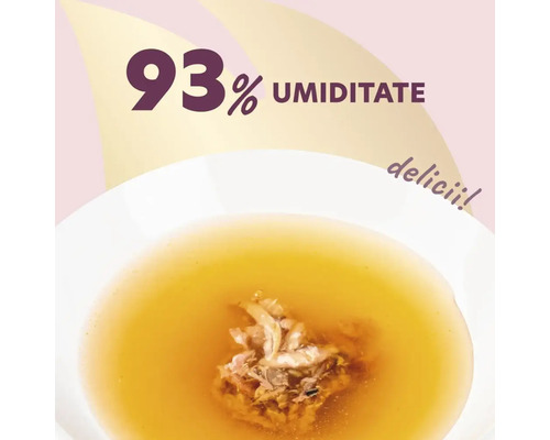 Hrană pentru pisici cu conținut ridicat de umiditate