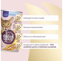 Delick Cious hrană pentru pisici Ocean Fish conservă