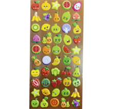 Foaie de autocolante cu motive de fructe