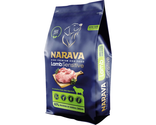 Narava hrană uscată pentru câini miel sensibil pentru câini adulți de talie mică