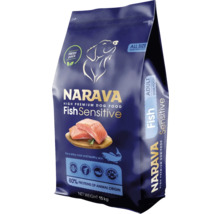 Hrană pentru câini Narava pentru câini adulți de toate dimensiunile, pește sensibil, 15 kilograme