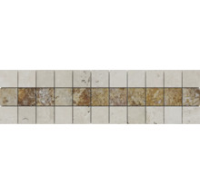 Placă mozaic din travertin