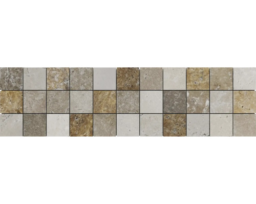 Placă de mozaic din travertin