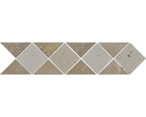 Placă mozaic din piatră naturală în formă de săgeată