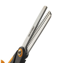 Foarfece de tuns filant Fiskars cu lame din oțel inoxidabil