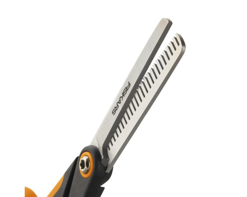 Foarfece de tuns filant Fiskars cu lame din oțel inoxidabil