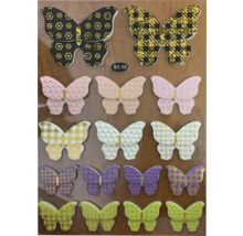 Autocolante cu fluturi cu diferite modele