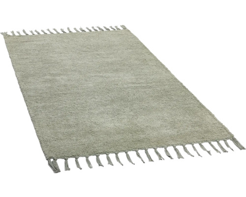 Covor dreptunghiular cu franjuri