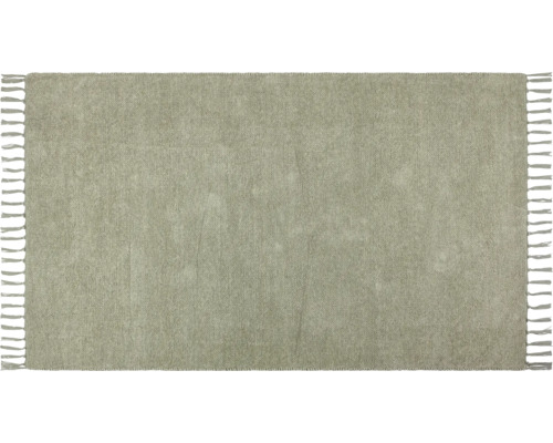 Covor dreptunghiular cu franjuri