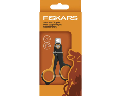 Clește de unghii pentru animale de companie mici Fiskars în cutie