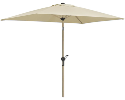 Umbrelă de soare pătrată cu stâlp central