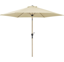 Umbrelă de grădină pătrată cu mecanism de manivelă