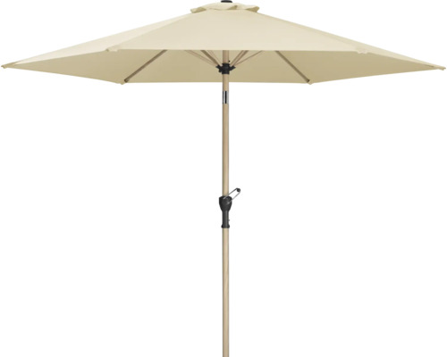 Umbrelă de grădină pătrată cu mecanism de manivelă