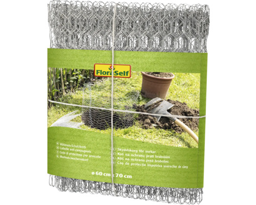 Coș de protecție împotriva șoarecilor de câmp, cu dimensiunile 60 cm x 70 cm, pentru protecția împotriva șoarecilor de câmp