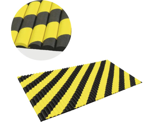 Protecție cu dungi galbene și negre